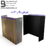 ناودانی منقطع گالوانیزه و ورق سیاه با عرض 20/5 سانتی متر