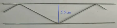 میلگرد بستر عرض 5.5 سانتی متر
