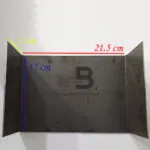 ناودانی ورق سیاه عرض 21.5 سانتی متر بال 7 سانتی متر - تصویر 3