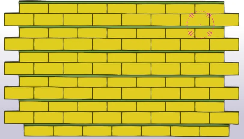 Drywall روی بلوک هبلکس